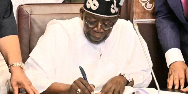 Just In……             President Tinubu Sings South-West, South-South Development Commission Bills